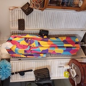 Flying tomatoes boutique brand silk outfit